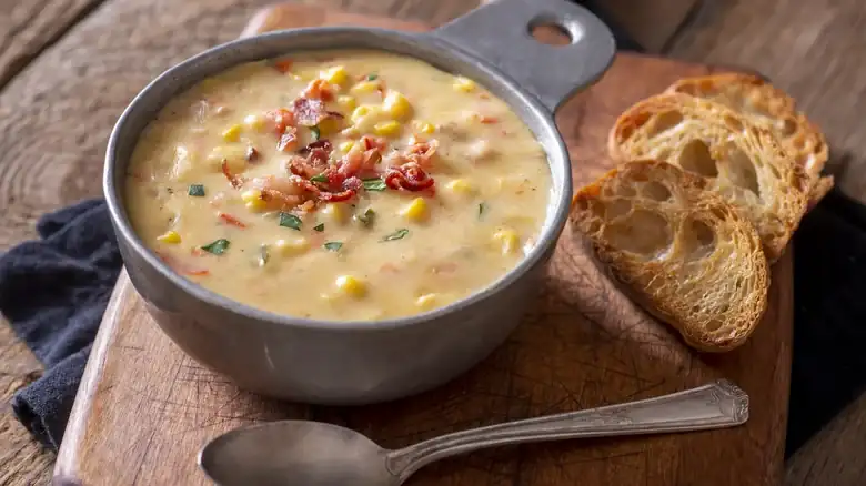 Thicken the soup and give it a velvety finish with a simple addition