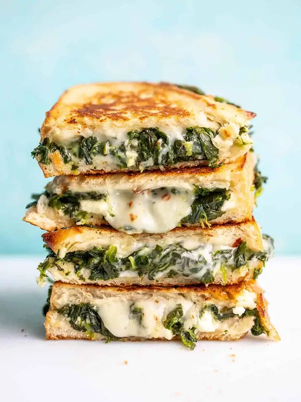 Move over, grilled cheese—this Spinach and Feta version bursts with flavor!