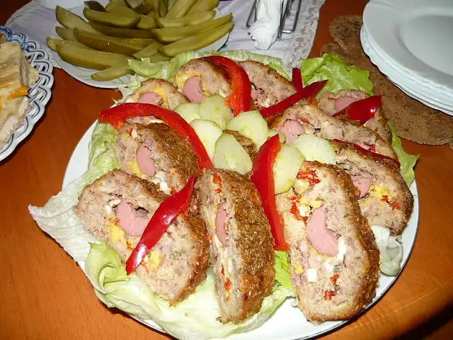 Albóndigas rellenas de la abuela