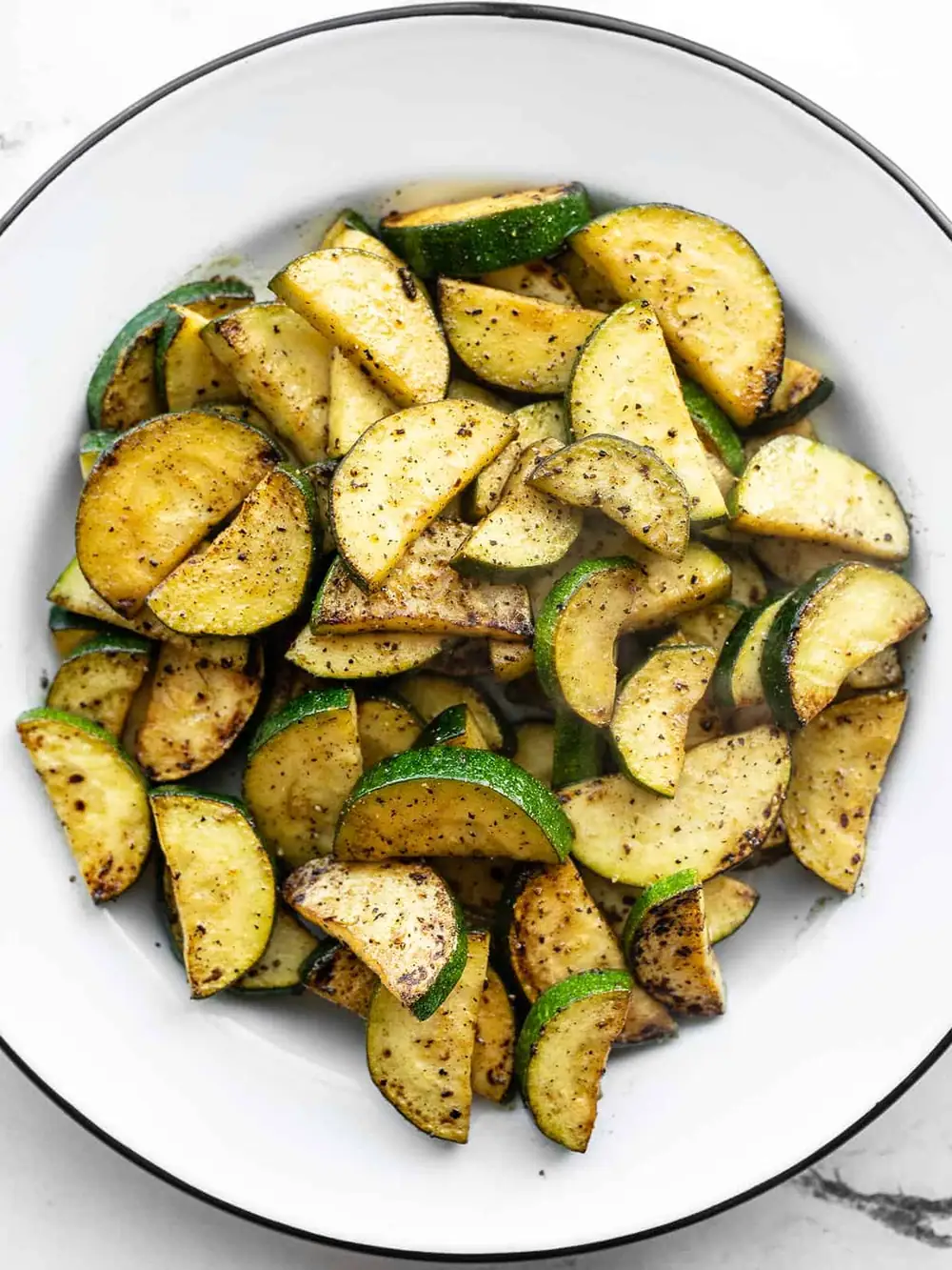 Lemon Pepper Zucchini