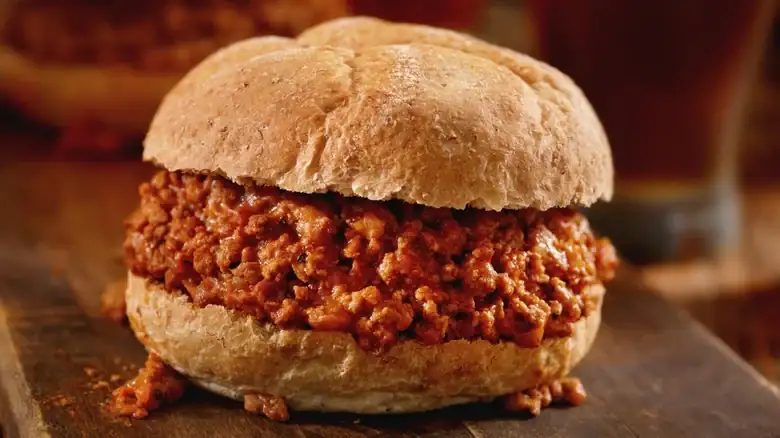 Pickles soften the richness of sloppy joes