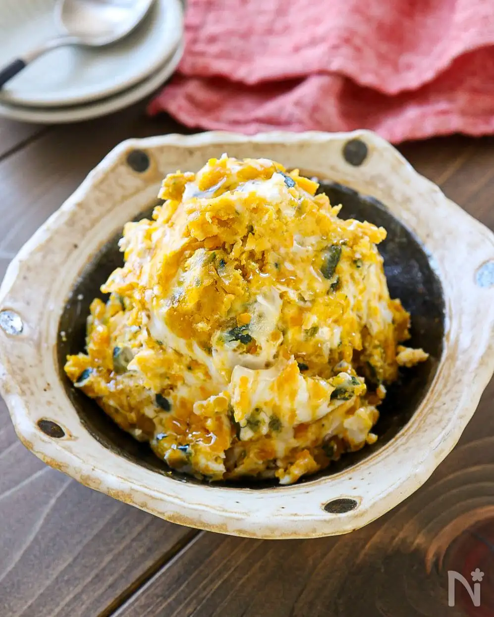 [Deli-style Pumpkin and Cream Cheese Salad] This is addictive! A staple in our household