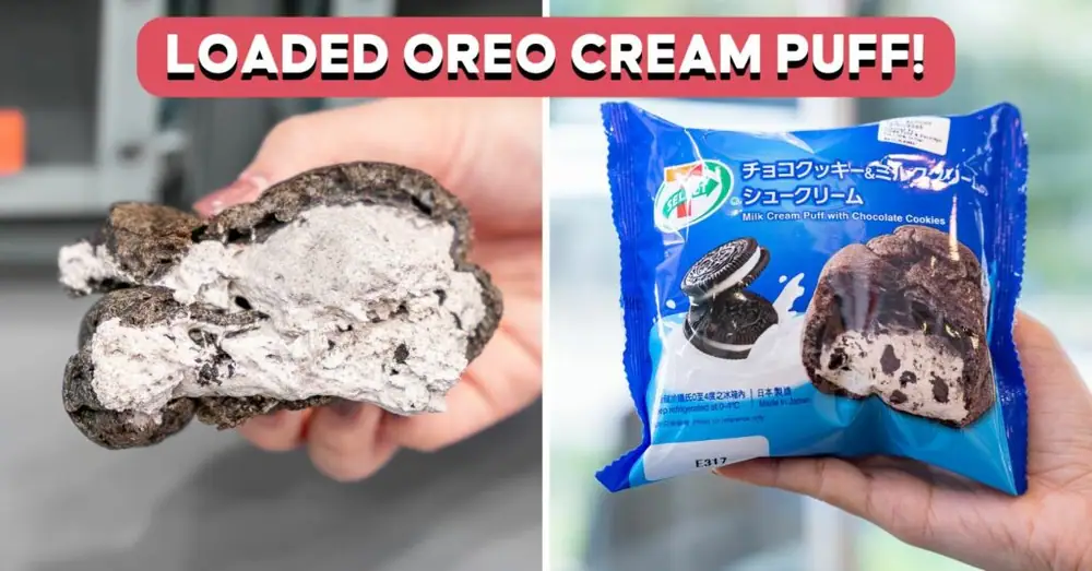 7-Eleven Has New Oreo Cream Puff For $2.40, Made In Japan