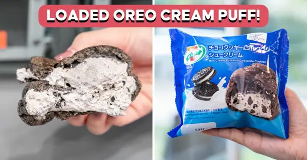 7-Eleven tiene nuevos profiteroles de crema Oreo por $2.40, hechos en Japón