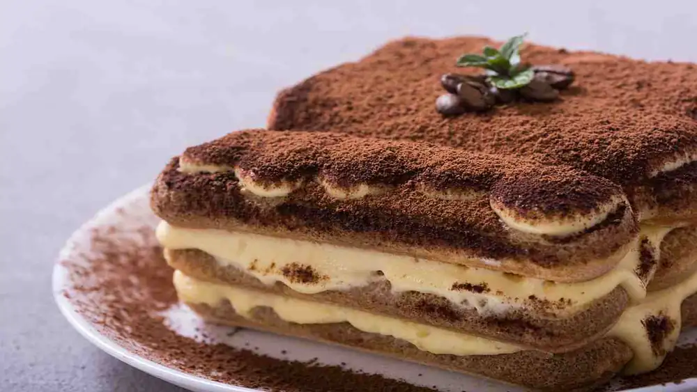 Classic homemade tiramisu