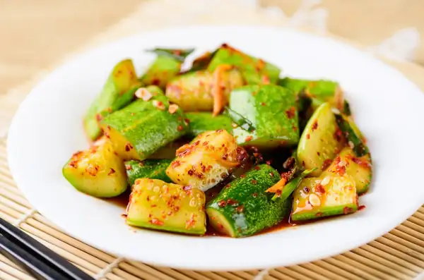 Forget about pickled cucumbers. This version beats them hands down