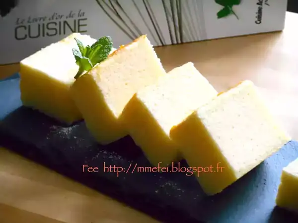 Japanese-style airy cheesecake recipe