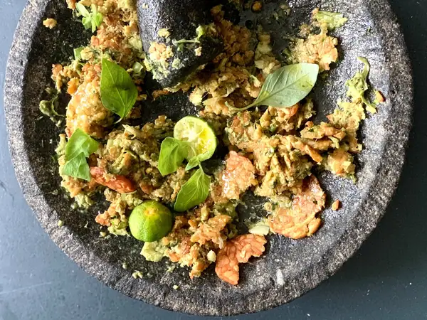 Sambal Tempeh With Lemon Basil Recipe