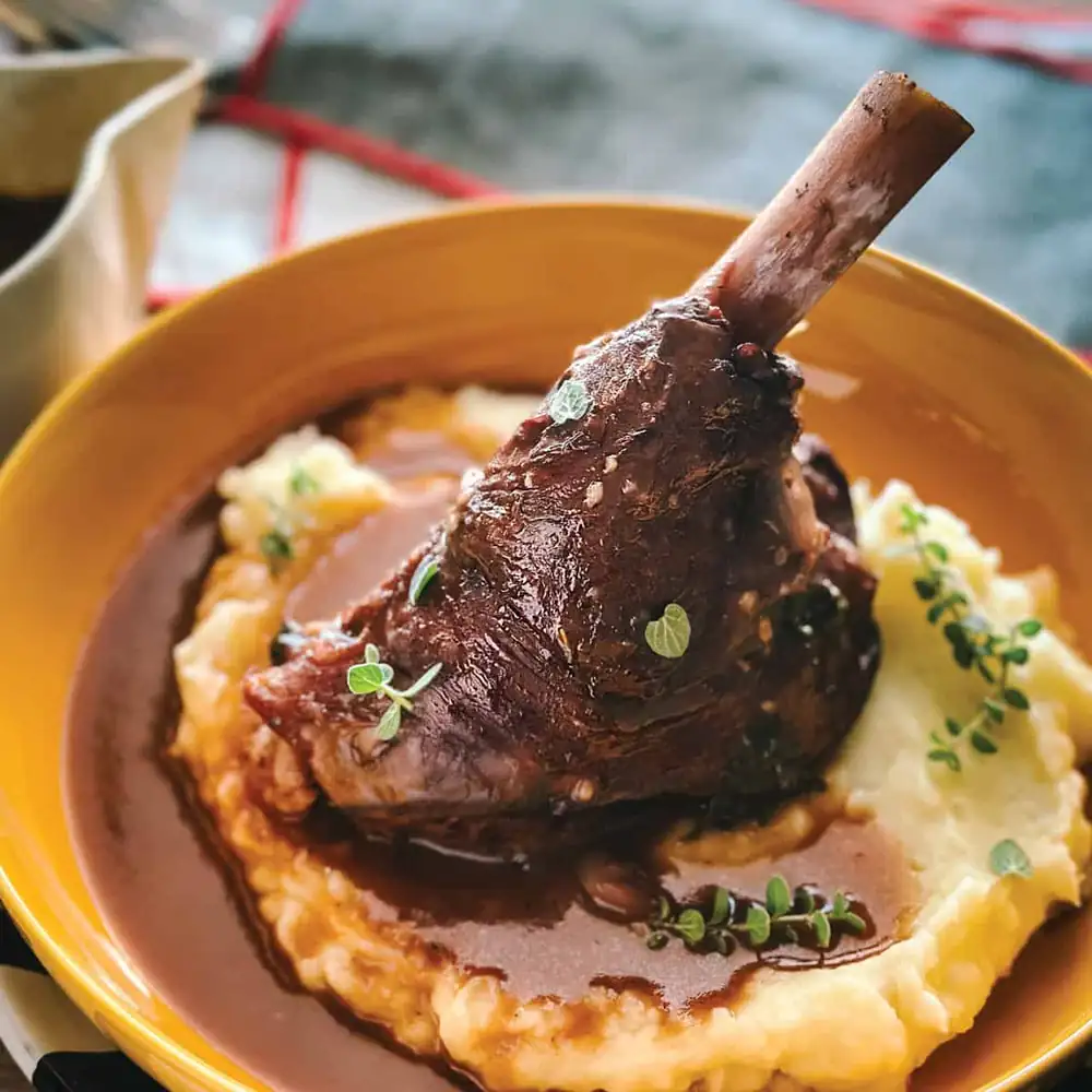 Greek Slow-Cooked Lamb Roast