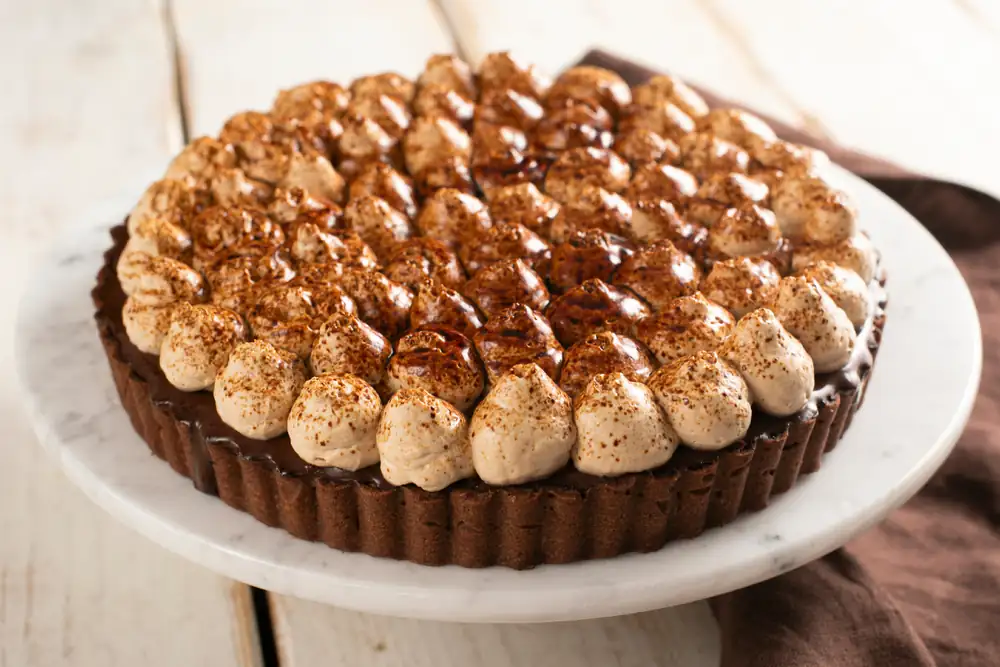 Gourmet Chocolate and Coffee Tart