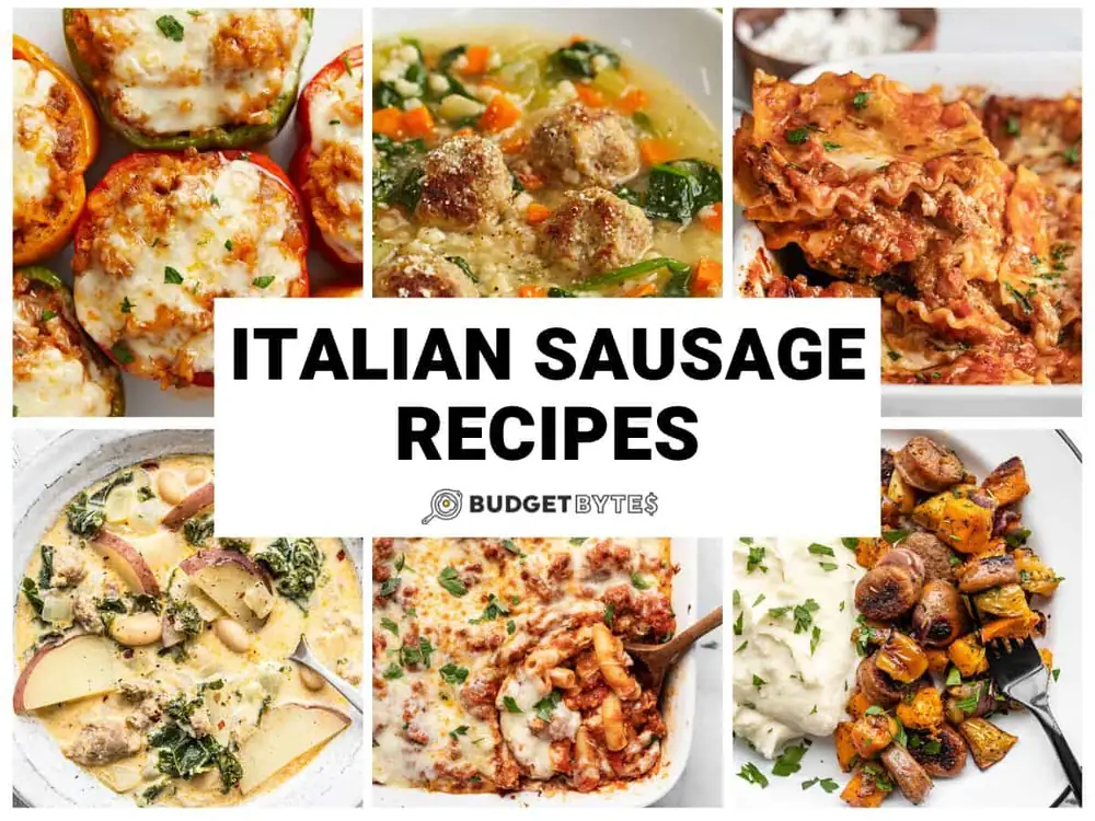 Recetas de salchicha italiana
