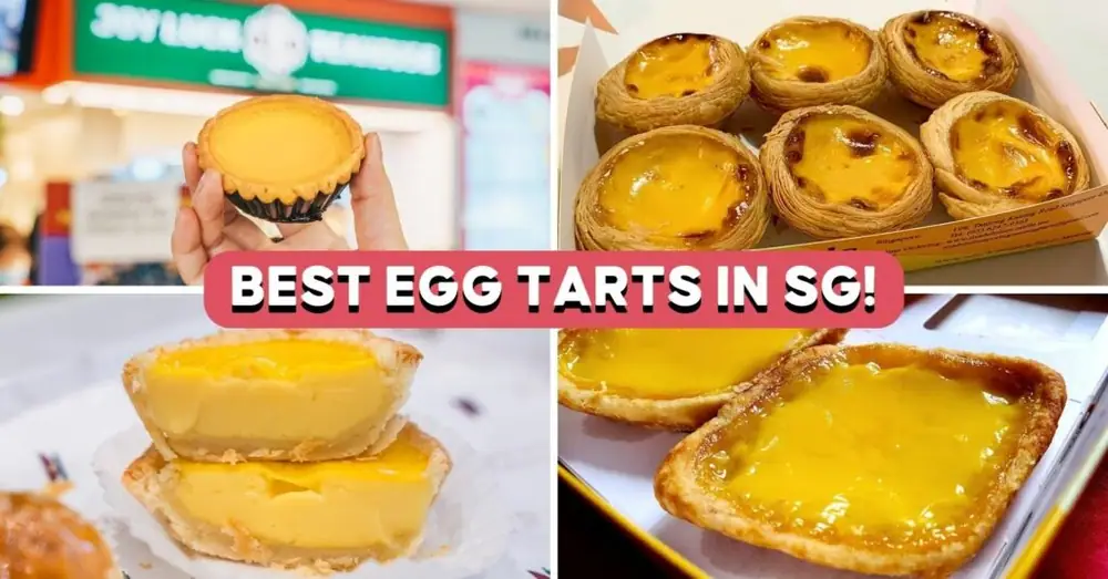 Las 15 mejores tartas de huevo de Singapur que debes probar