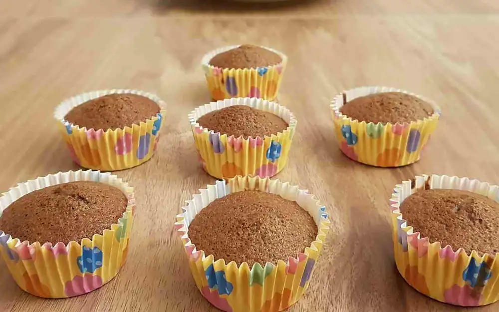 Soy mocha cupcakes, soft and special but above all light