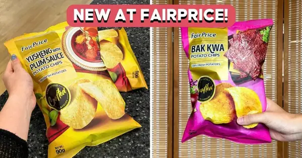 FairPrice Has Potato Chips In Yusheng, Bak Kwa, And Tomato Hotpot Flavours