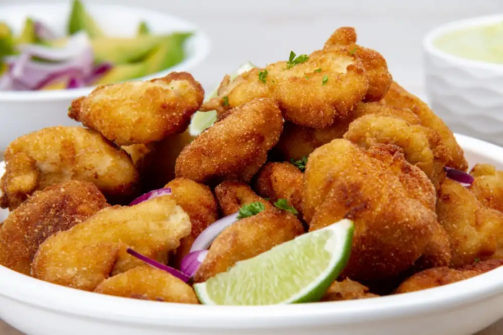 Crispy Peruvian Chicken Fritters