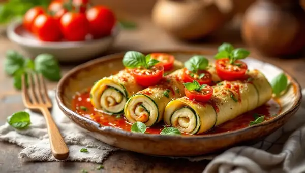 Zucchini rolls