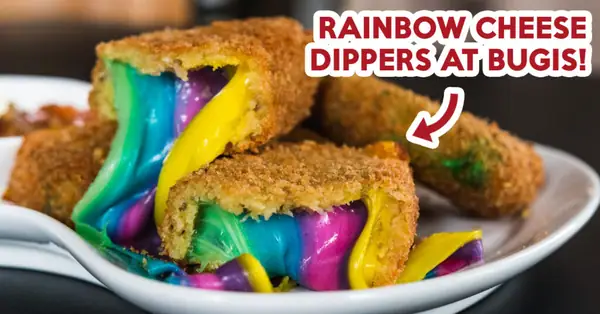 Muugu Fork Review: New Rainbow Cheese Dippers At A Halal Cafe At Bugis