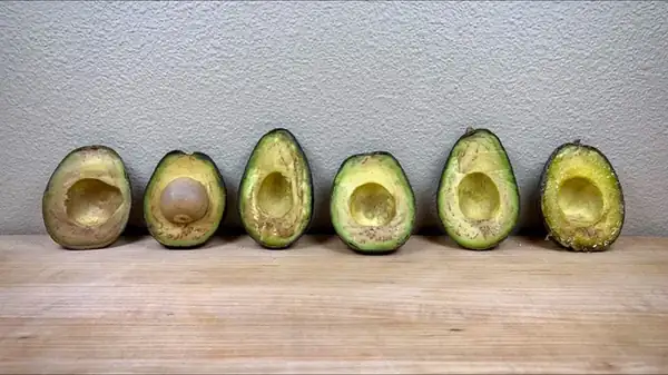 Lemon juice is the least effective method for preserving a cut avocado
