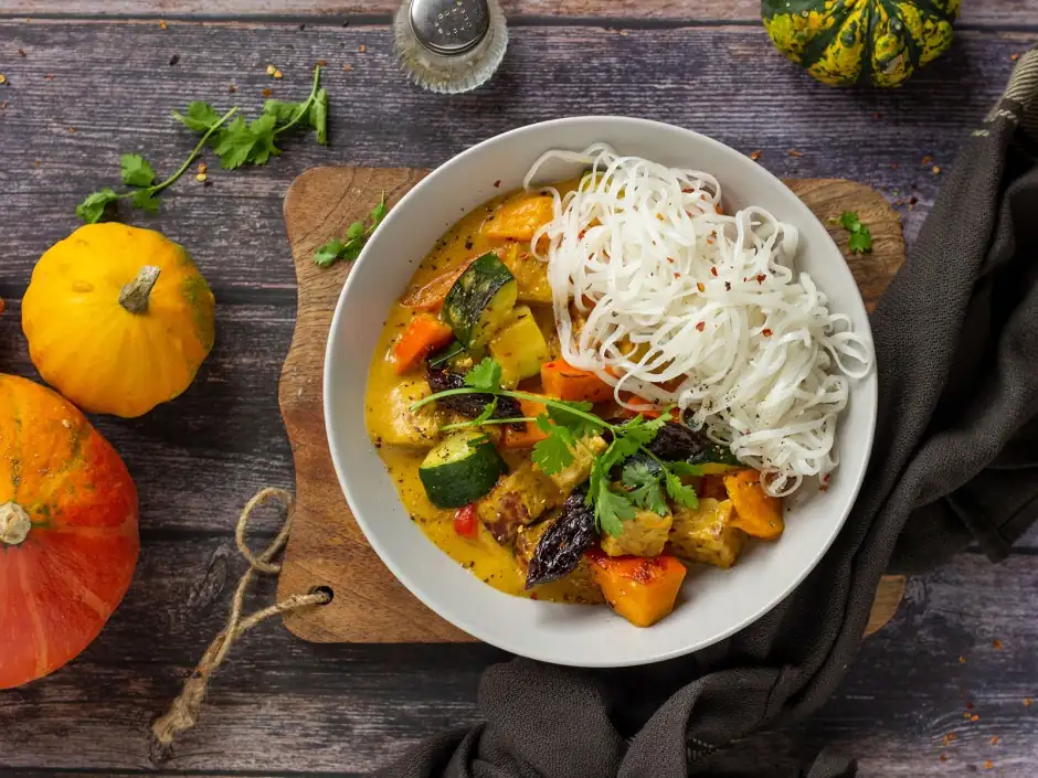 Curry de otoño con calabaza