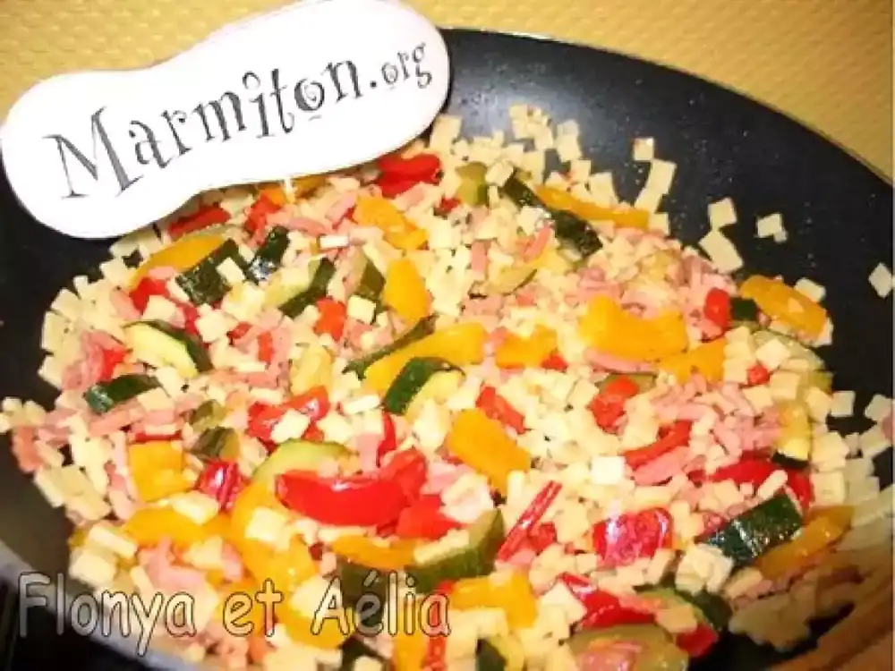 Recipe for tasty and easy vegetable crozets