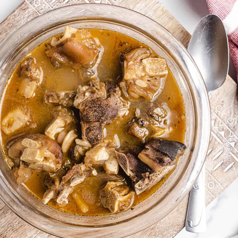 Goat meat pepper soup