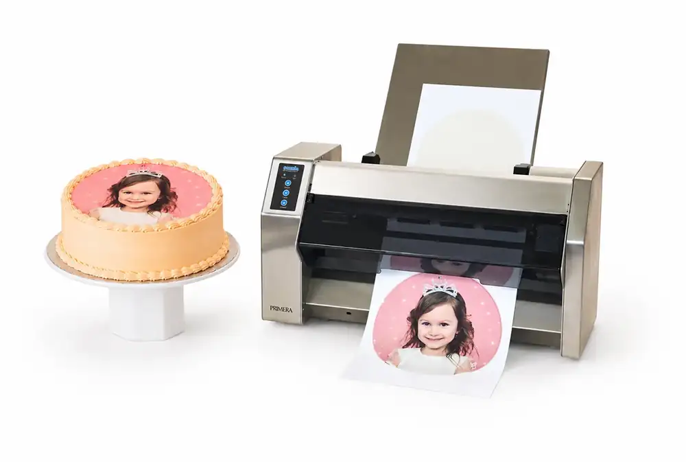 Primera Technology introduces Connie, The Cake Sheet Printer