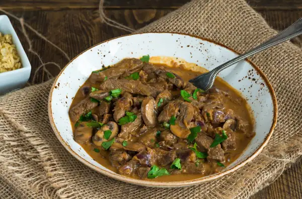 This is how you make a real stroganoff. Don't forget this ingredient