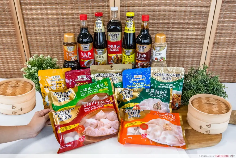 Golden Chef tiene Xiao Long Bao congelados en FairPrice