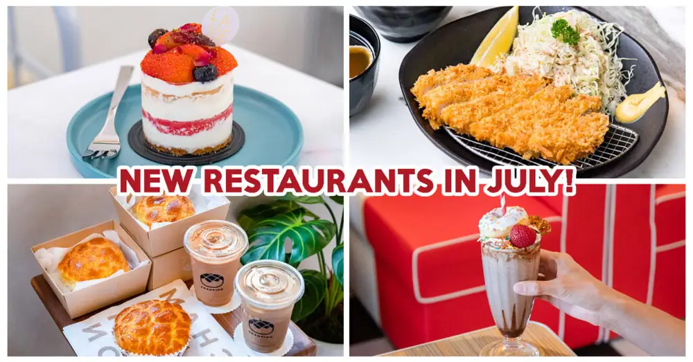 10 nuevos restaurantes en julio de 2021: Retro American Diner, la cafetería de tres pisos Bolo Bun y más.