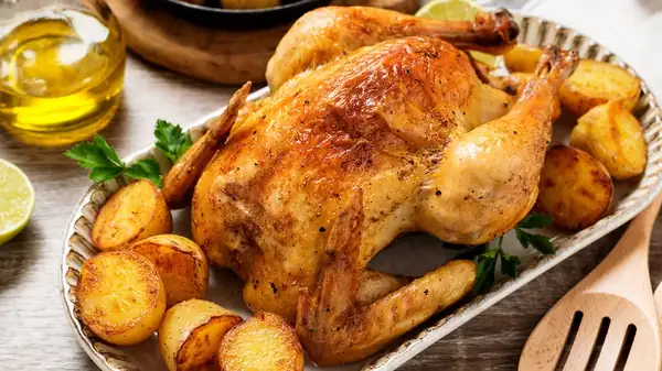 Why it's a good idea to reheat roast chicken on the stove