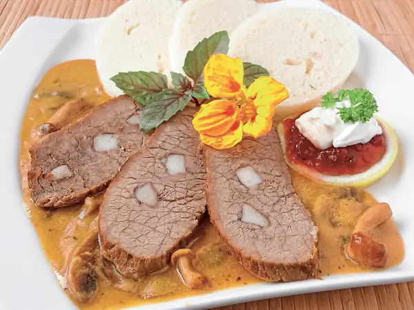 South Bohemian beef roast