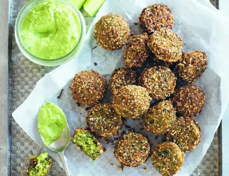 Receta de falafel de Michael Rantissi