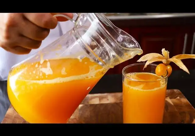 Easy and natural cape gooseberry juice recipe to prepare at home