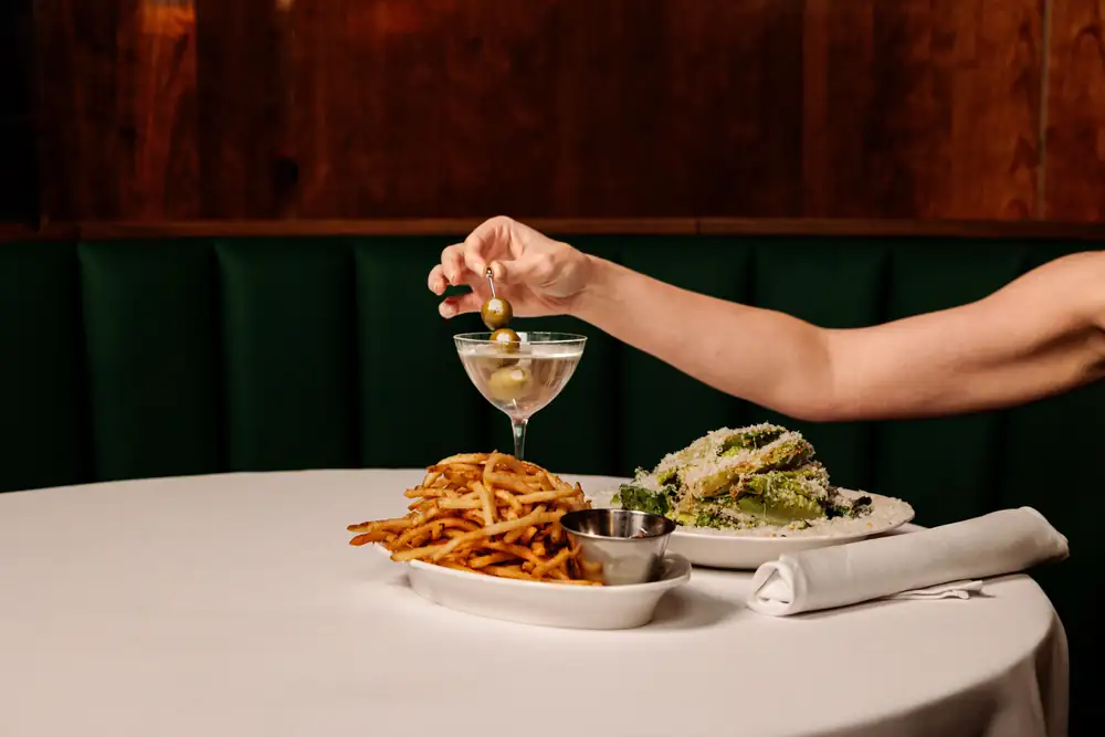 En este nuevo club de jazz de Times Square, la cena no es algo secundario