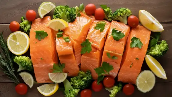 Para un salmón de primera categoría, busque un aperitivo común para fiestas