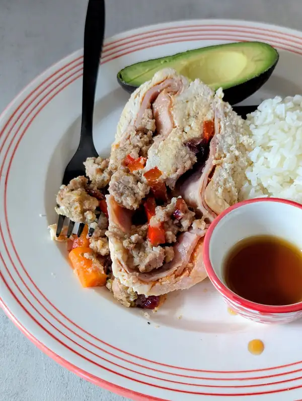 Stuffed Chicken Roll