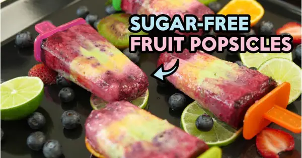 Rainbow Popsicles Recipe: Sugar-Free Fruit Smoothies On A Stick