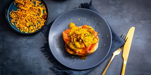 ‘Kedgeree’ eggs royale