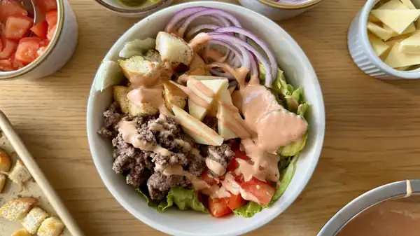 Deluxe Cheeseburger Bowl With Special Sauce Recipe