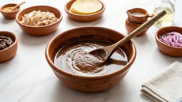 Mole enchiladas: the traditional Mexican recipe, step by step