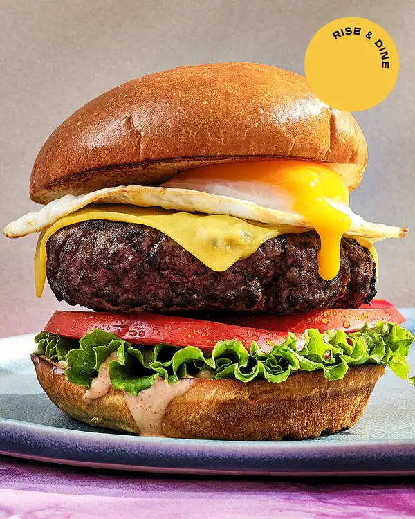 This Eggy Breakfast Burger Features an In-N-Out-Inspired Sauce
