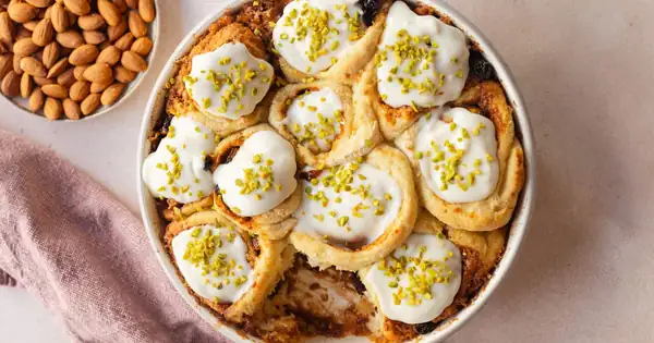 Vegane Carrot Cake Zimtschnecken
