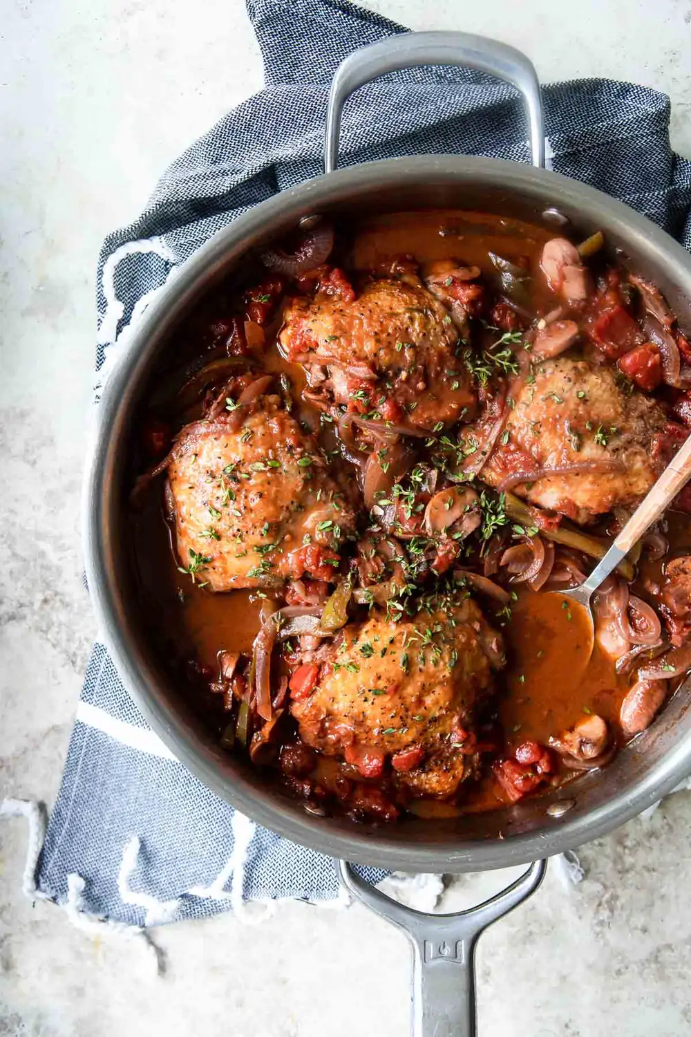 🥘 The Best Chicken Cacciatore