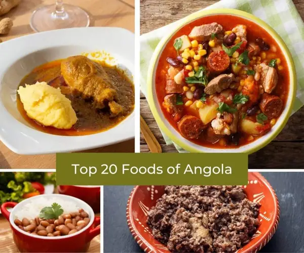 Top 20 Most Popular Foods of Angola