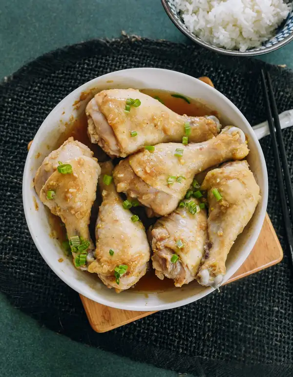 Room temperature drumsticks steam evenly with sand ginger