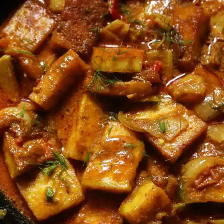 Paneer curry(cottage cheese curry)