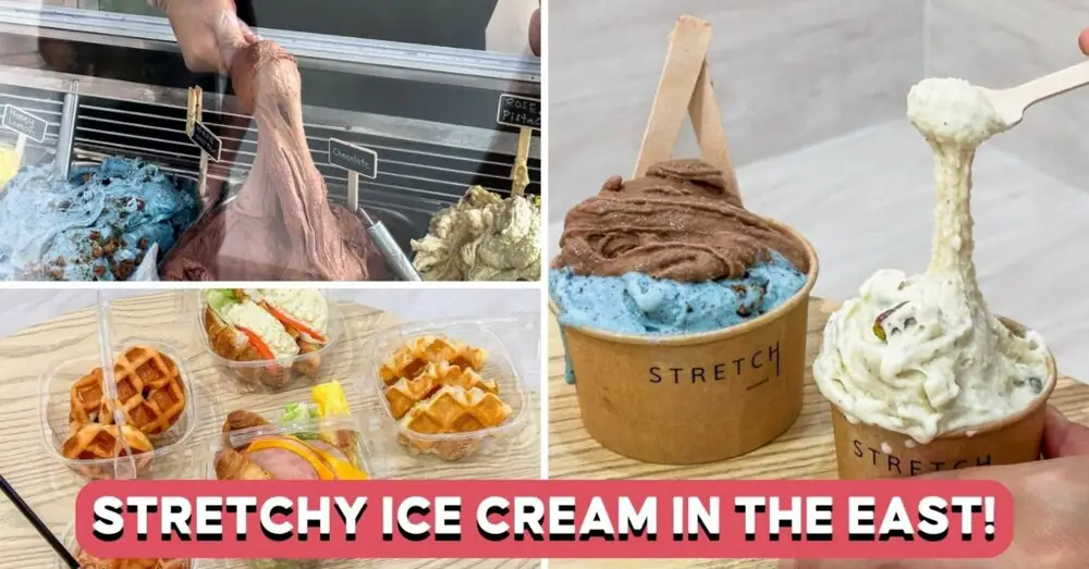Stretch by Unifive: Helado elástico de la nueva cafetería de Kembangan
