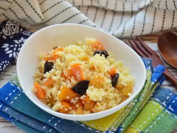 Cuscús con frutos secos