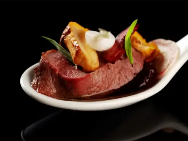 “The Taste” recipe: Saddle of venison with chanterelle mushrooms