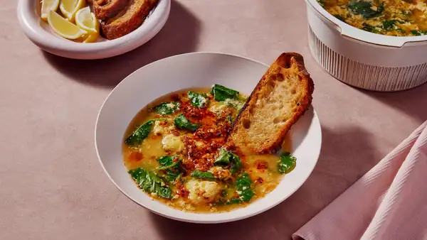 10-Minute Bone Broth Soup